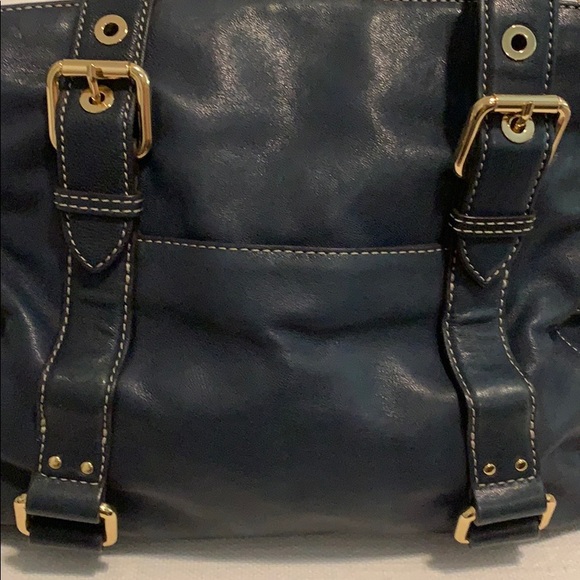 Michael Kors Navy Handbag - Picture 3 of 12